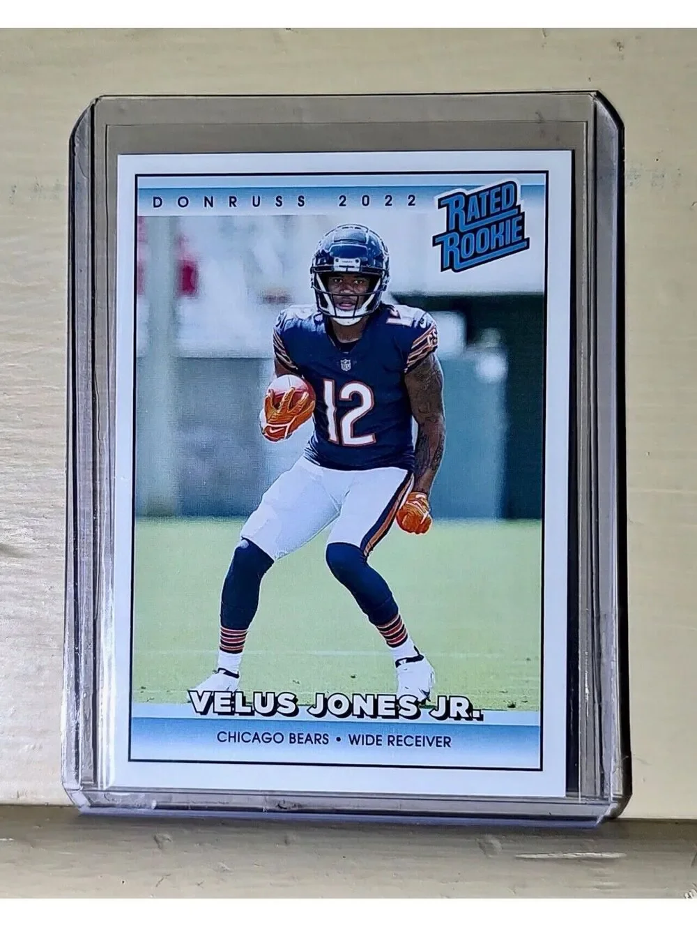 Velus Jones Jr 2022 NFL Panini #23 Rated Rookie Retro Football Card 1/4094